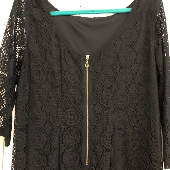 Soho Apparel classic black dress - Picture 3 of 4